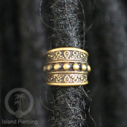 Brass Ear-cuffs anting perhiasan kuningan penjepit telinga selera Tribal Piercing.