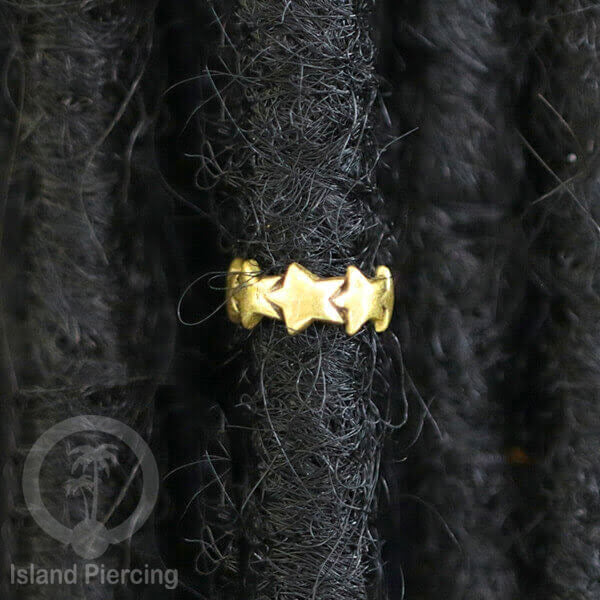 Brass Ear-cuffs anting perhiasan kuningan penjepit telinga yang manis.