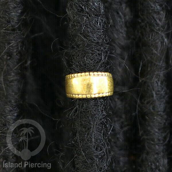 Brass Ear-cuffs anting perhiasan kuningan penjepit telinga yang manis.