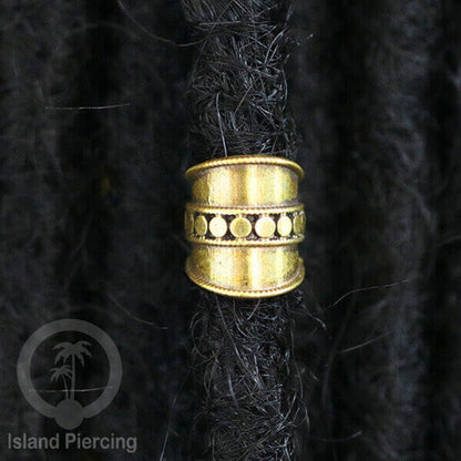 Brass Ear-cuffs anting perhiasan kuningan penjepit telinga selera Tribal Piercing.