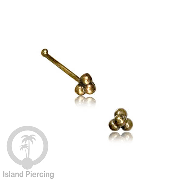 Anting Tindik Hidung, Perhiasan hidung terbuat dari Kuningan, Brass Nose pins