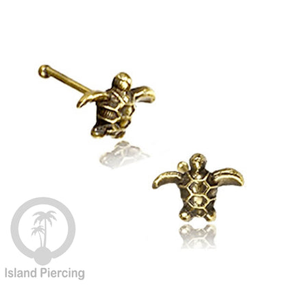 Tindik perhiasan hidung, pin hidung kuningan, banyak desain, Brass Nose Jewelry