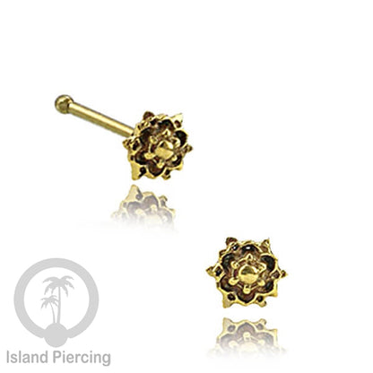 Tindik Hidung Kuningan Nose Pin Brass Nose Jewelry desain khusus Island Piercing