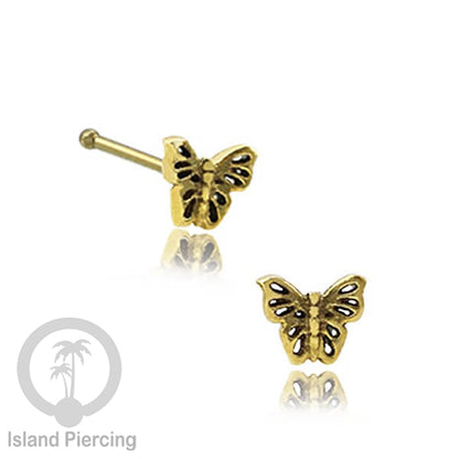 Tindik Hidung Kuningan Nose Pin Brass Nose Jewelry desain khusus Island Piercing