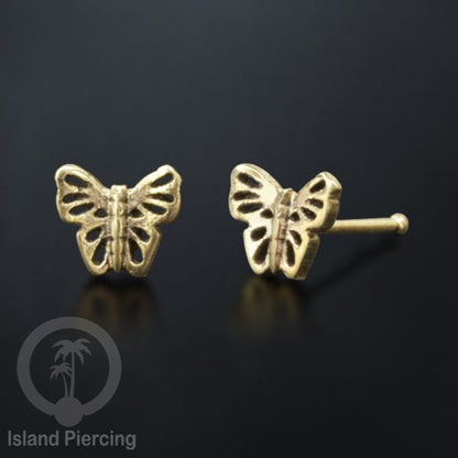 Tindik Hidung Kuningan Nose Pin Brass Nose Jewelry desain khusus Island Piercing