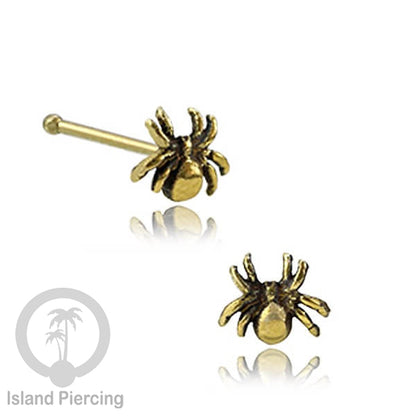 Tindik Hidung Kuningan Nose Pin Brass Nose Jewelry desain khusus Island Piercing