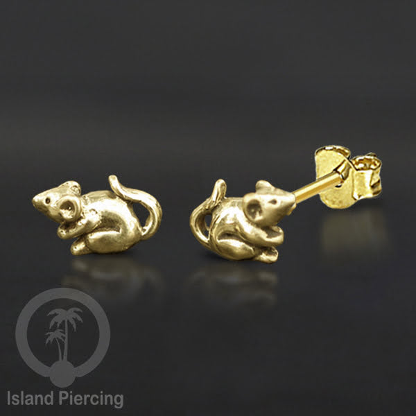 Anting Stud Kuningan motif Bintang Brass Ear-studs Animal collection