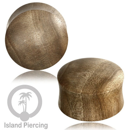 Plug tindik buatan tangan dari kayu yang macam-2.Wood plug Piercing Ear Plug kualitas sangat bagus.