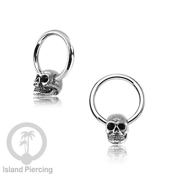 BCR piercing stainless dengan dekorasi kuningan putih banyak pilihan