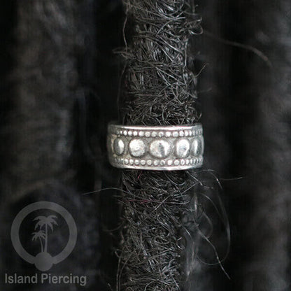 White Brass Ear-cuffs anting perhiasan kuningan putih penjepit telinga motif yang unik