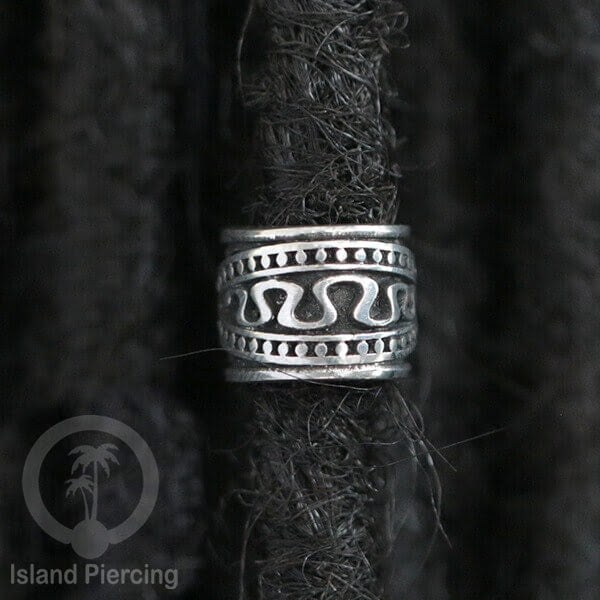 White Brass Ear-cuffs anting perhiasan kuningan putih penjepit telinga motif yang unik