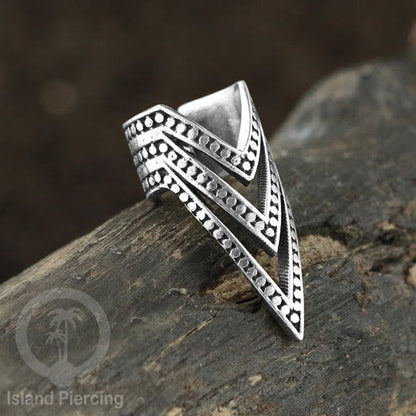 White Brass Ear-cuffs anting perhiasan kuningan putih penjepit telinga banyak variasi unik, bisa pakai tanpa lubang.