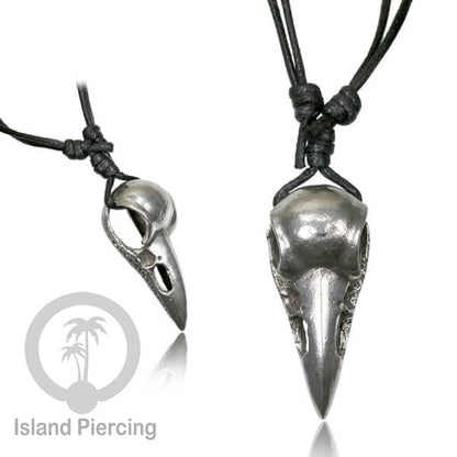 Kalung Liontin Kuningan Putih motif Tengkorak White Brass Pendant Necklace SKull &amp; Tree of Life