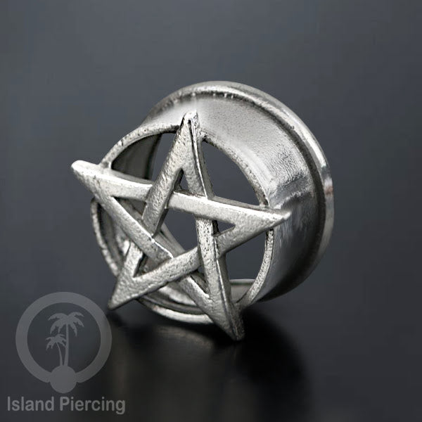 White Brass Ear-plug Tindik plug kuningan model unik dan istimewa