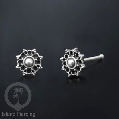 Nose Pin Piercing Silver 925 asli Jewelry Perhiasan Perak Hidung banyak desain