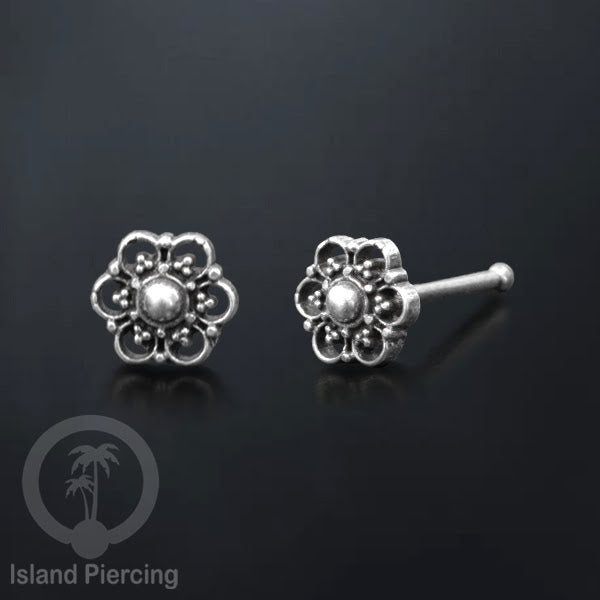 Nose Pin Piercing Silver 925 asli Jewelry Perhiasan Perak Hidung banyak desain