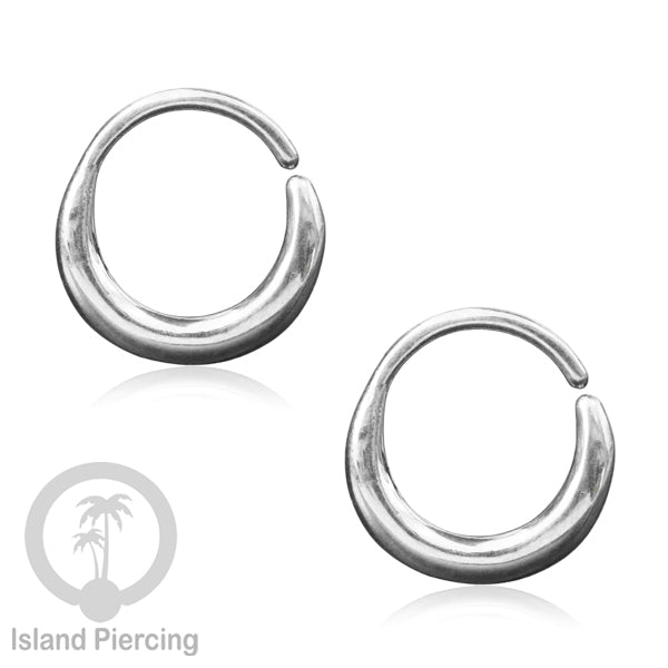 Septum Piercing dan Tindik Perak, 925 Silver, Tragus, Helix dan Daith Piercing 6,8,10mm