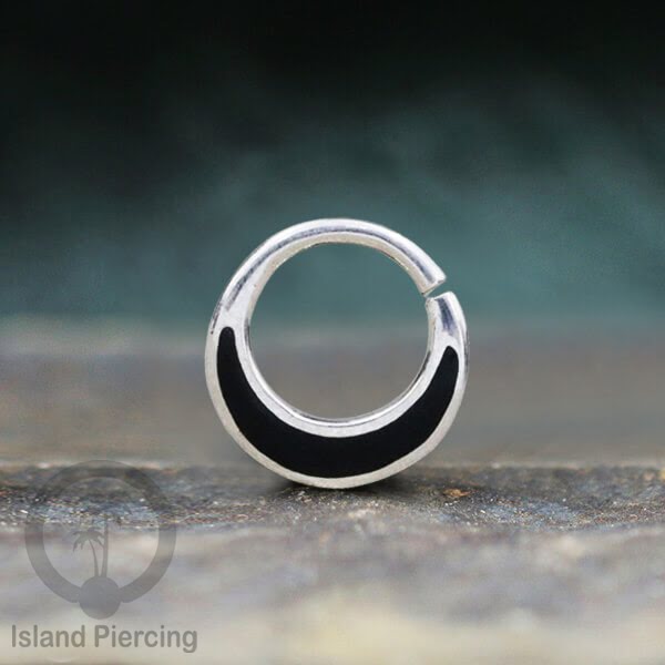 Septum Piercing Anting Perak, 925 Silver,Daith , Tragus dan Helix Piercing Kerang Laut