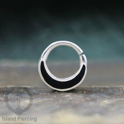 Septum Piercing Anting Perak, 925 Silver,Daith , Tragus dan Helix Piercing Kerang Laut