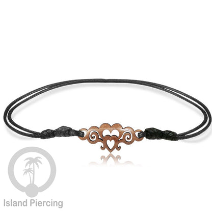Gelang Tangan Tali yang pakai Liotin kayu banyak pilihan desain yang menarik, cocok untuk semua umur