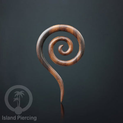 Wood Piercing  Jewelry, Perhiasan Anting Tindik Kayu banyak motif ukiran tangan