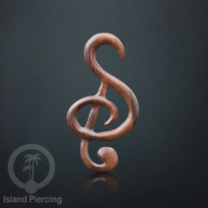 Wood Piercing  Jewelry, Perhiasan Anting Tindik Kayu banyak motif ukiran tangan