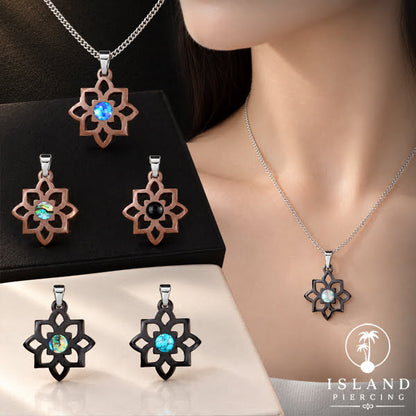 Perhiasan Stainless Kalung Liontin kecil warna Gold motif Bunga, Dragonfly, Kunci, Fairy, Butterfly, Spider