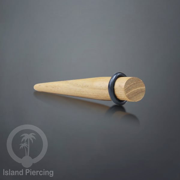 Anting Tindik Kayu Taring, Wooden Piercing Expanders Perhiasan kayu untuk lubang sedang ke besar