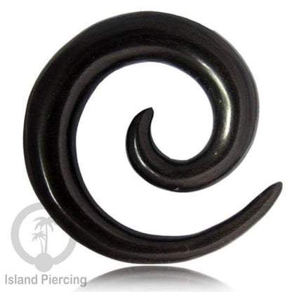 Aniting Tindik Spiral bahan Kayu polos banyak jenis kayu. Wooden Piercing Spirals