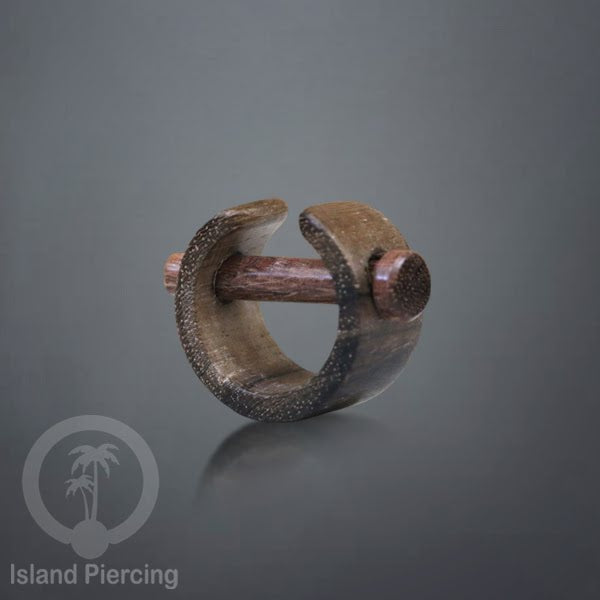Anting Tindik kayu yang berbeda. Special style Wooden body piercing Jewelry