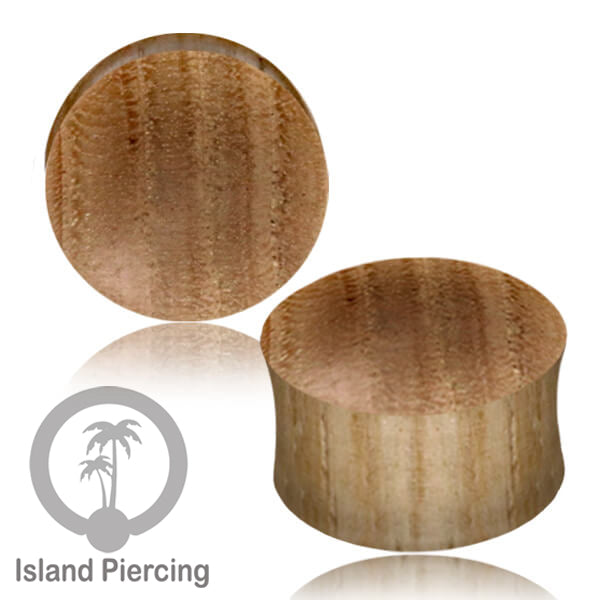 Plug tindik buatan tangan dari kayu yang macam-2.Wood plug Piercing Ear Plug kualitas tinggi.