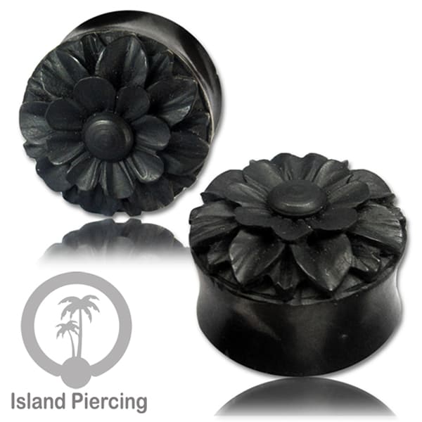 Plug kayu yang ukir pakai tangan. Banyak pilihan tindik kayu dan Earr tunnels
