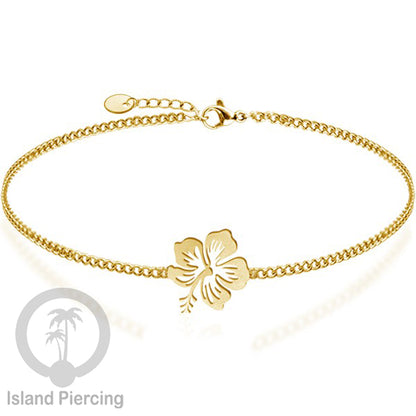 Gelang Tangan buatan  Stainless Steel banyak pilihan motif. Cocok untuk Anak dan Dewasa, warna gold.
