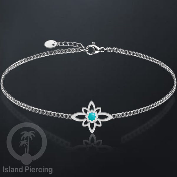 Gelang stainless steel dengan berbagai desain dan hiasan epoksi. Warna silver.