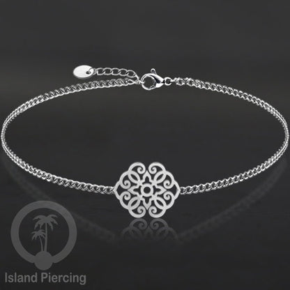 Gelang Tangan buatan Stainless Steel banyak pilihan motif. warna silver.