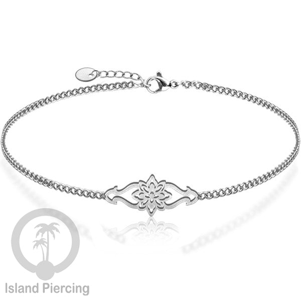 Gelang Tangan buatan Stainless Steel banyak pilihan motif. warna silver.