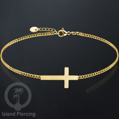 Gelang Tangan buatan Stainless Steel banyak pilihan motif. warna gold.