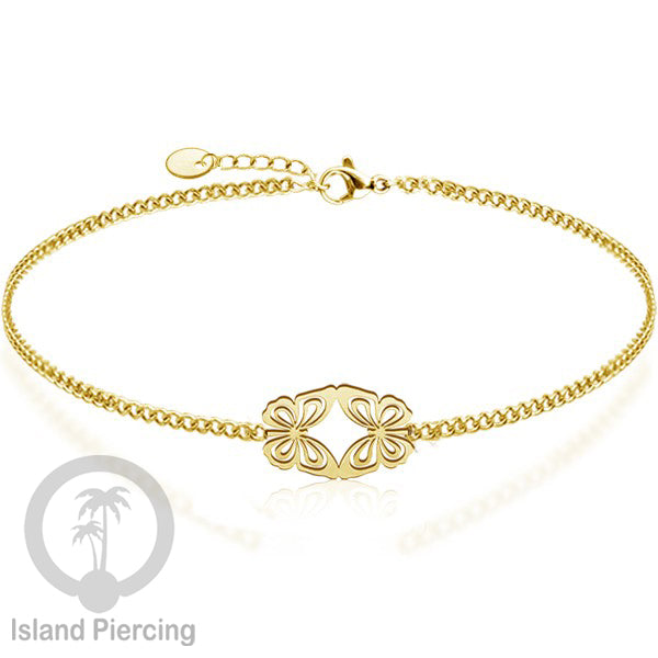 Gelang stainless steel, peace sign gelang, flower of life gelang, bat gelang, surf gelang, warna gołd.
