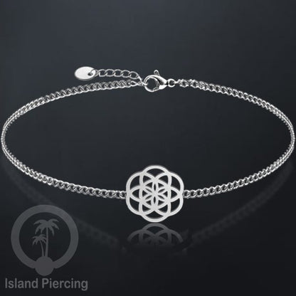 Gelang stainless steel, peace sign gelang, flower of life gelang, bat gelang, surf gelang, warna silver
