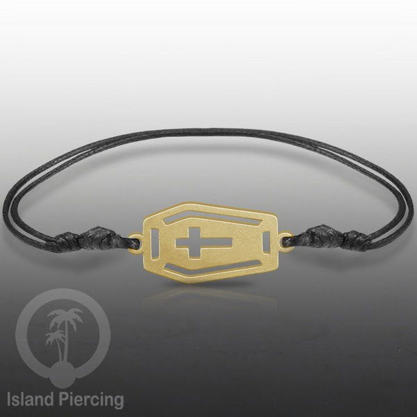 Gelang Tangan buatan baja Stainless Steel warna gold banyak pilihan motif. Cocok untuk Anak dan Dewasa