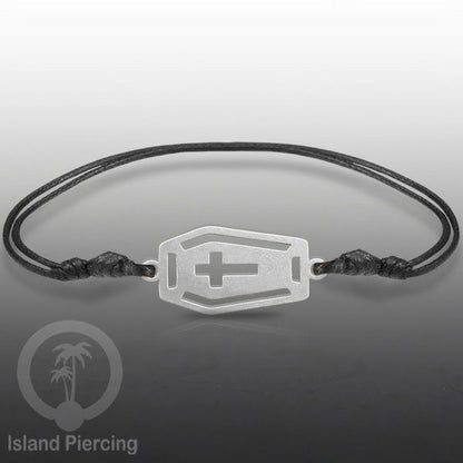 Gelang Tangan buatan baja Stainless Steel warna silver banyak pilihan motif. Cocok untuk Anak dan Dewasa