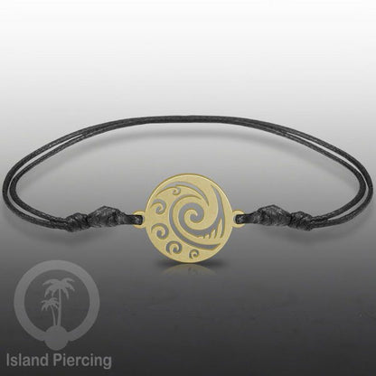 Gelang Tangan buatan baja Stainless Steel warna gold banyak pilihan motif. Cocok untuk Anak dan Dewasa