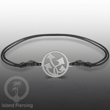 Gelang Tangan buatan baja Stainless Steel warna silver banyak pilihan motif. Cocok untuk Anak dan Dewasa