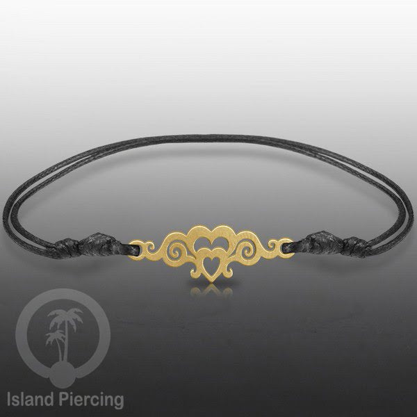 Gelang Tangan dari baja Stainless warna gold dengan pilihan desain yang cocok untuk semua umur