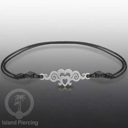 Gelang Tangan dari baja Stainless warna silver dengan pilihan desain yang cocok untuk semua umur
