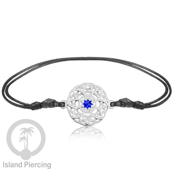 Gelang Tangan Stainless Steel desain Geometric dan Bunga warna silver isi warna Epoxy