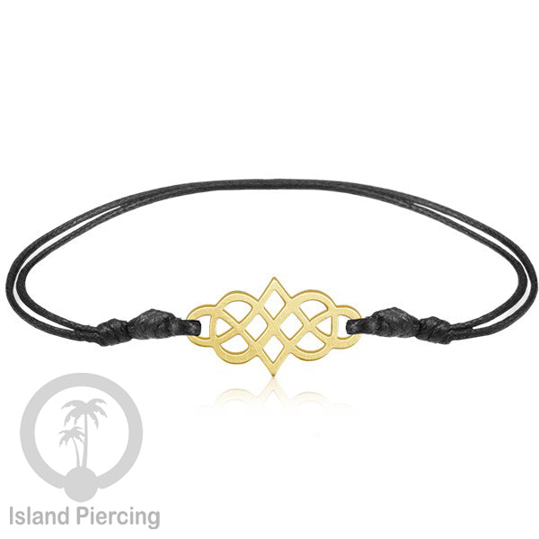 Gelang Tangan dari baja Stainless warna gold dengan pilihan desain yang cocok untuk semua umur
