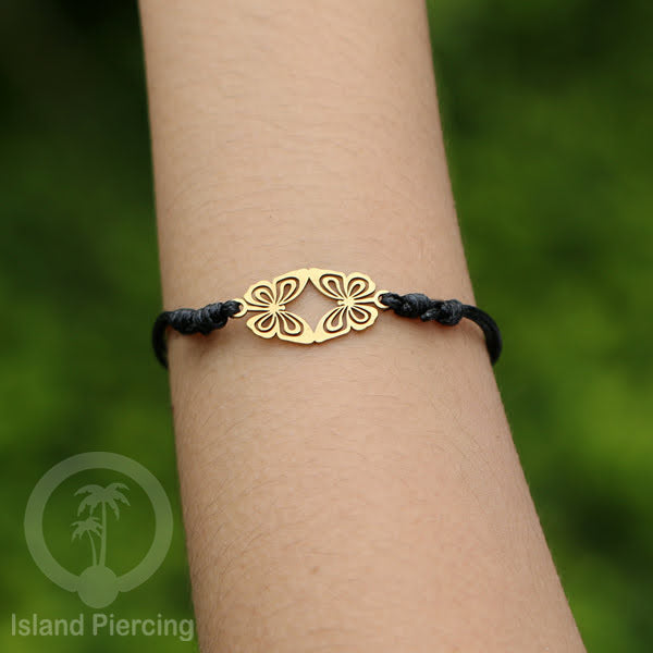 Gelang Tangan dari baja Stainless warna gold dengan pilihan desain yang cocok untuk semua umur