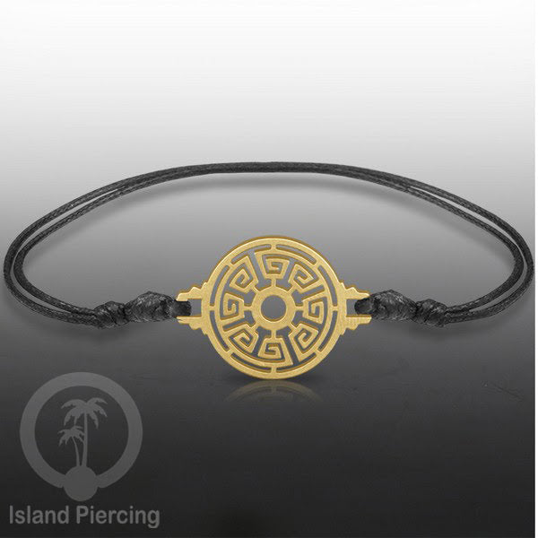 Gelang Tangan dari baja Stainless warna gold dengan pilihan desain yang cocok untuk semua umur