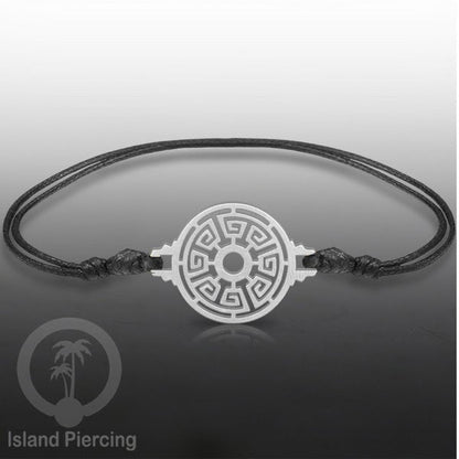 Gelang Tangan dari baja Stainless warna silver dengan pilihan desain yang cocok untuk semua umur